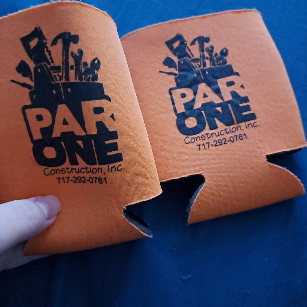 Orange Can Coolers